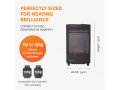 WarmGlow Blue Flame Gas Heater – Portable Indoor LPG Heater (Butane)